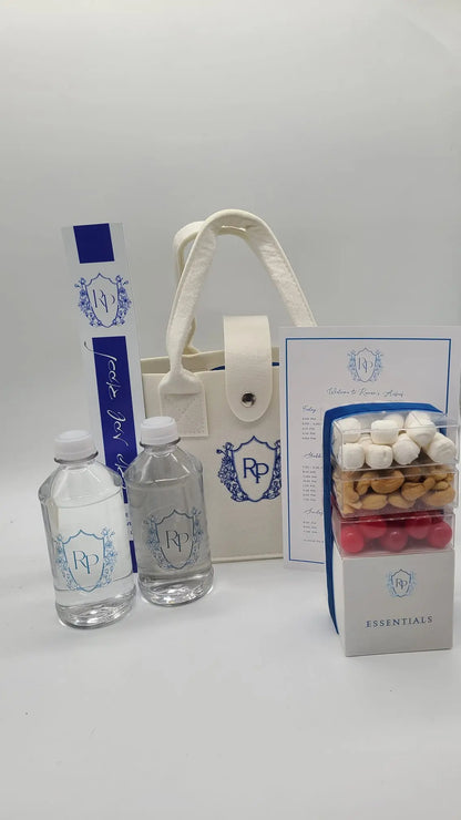 Snap Felt Bag (Embroidered)