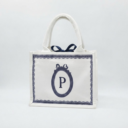 Dior Inspired white and navy