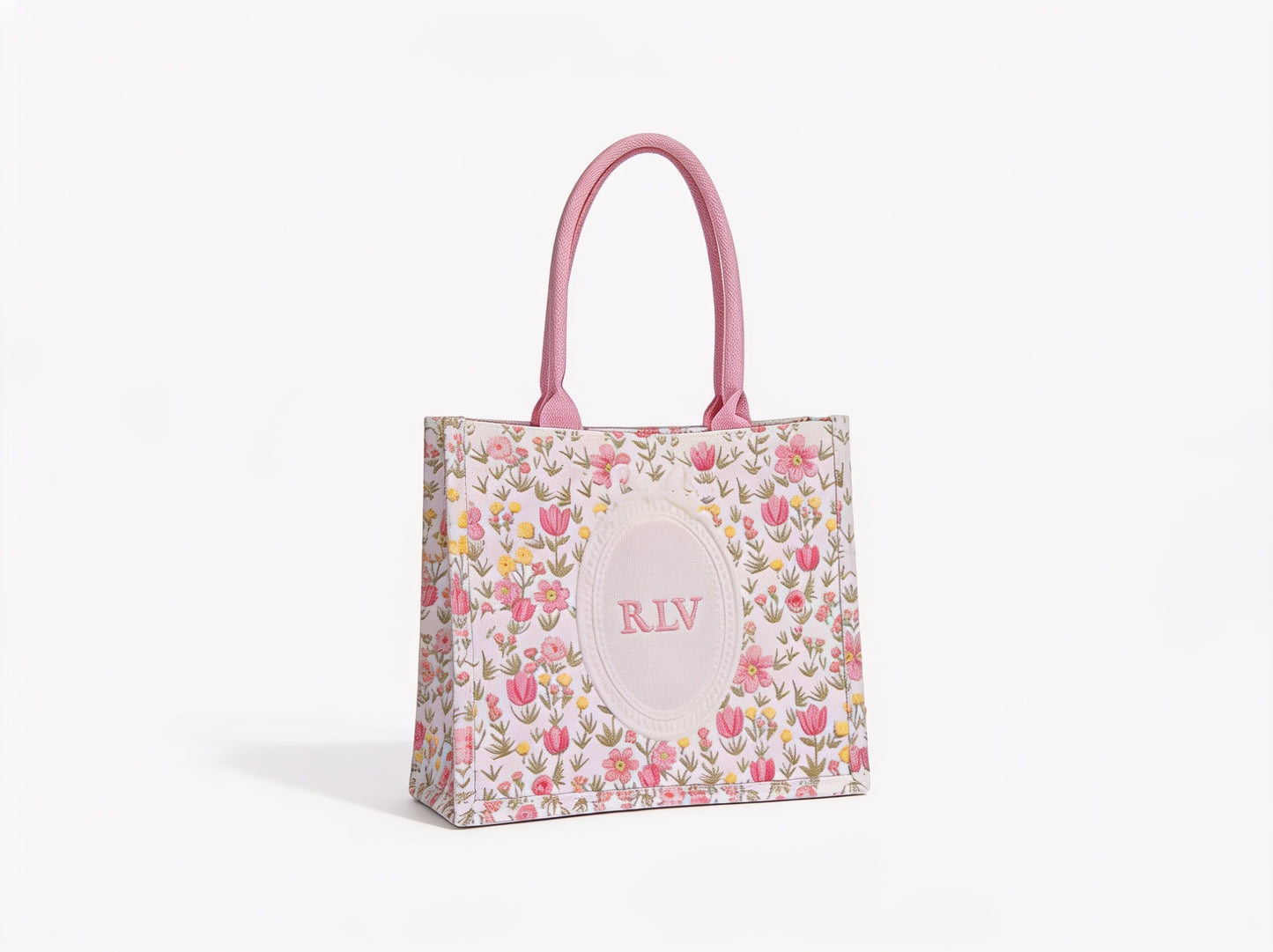 Dior Inspired Floral Bag