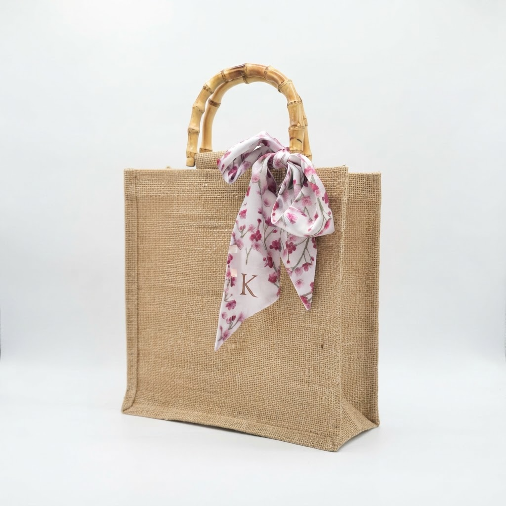 Natural Burlap Bag