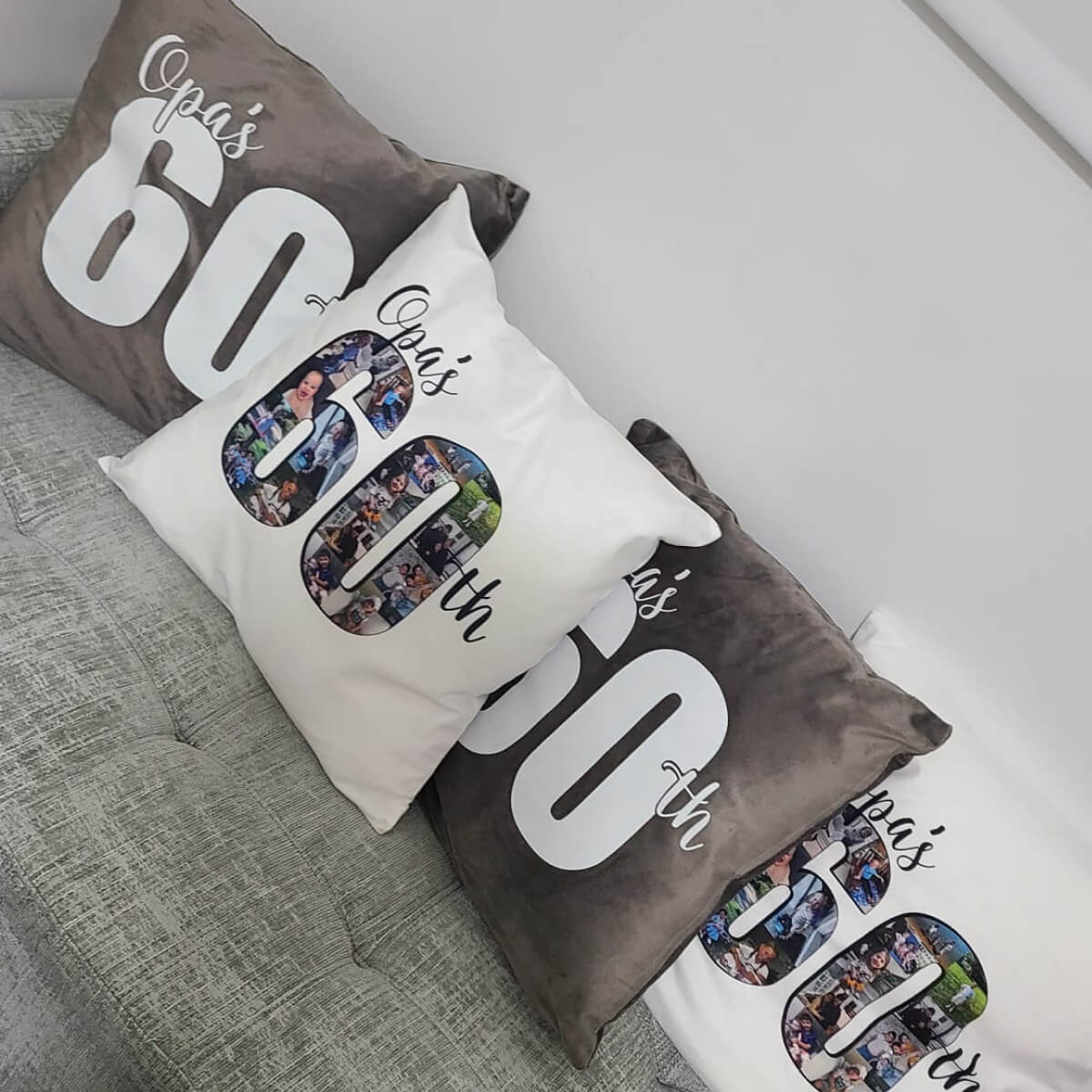 Full-Color Printed Velvet Pillow