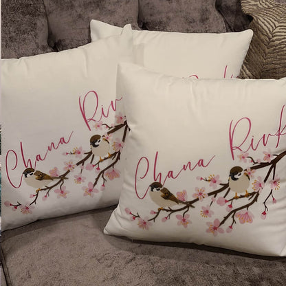 Full-Color Printed Velvet Pillow